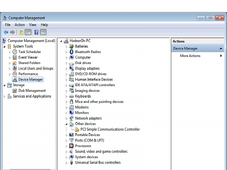 Pci Simple Communications Controller Driver Windows 7 32 Bit Acer