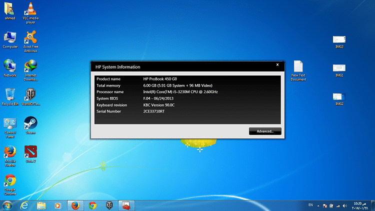 The version of the file is not compatible. Windows 7