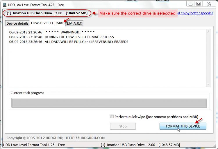 USB write protected, cant reformat Windows 7 Help Forums