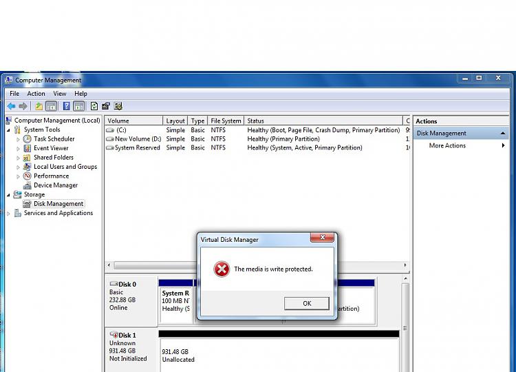 My Passport External Hard Drive Initializing Error Windows 7 Help Forums