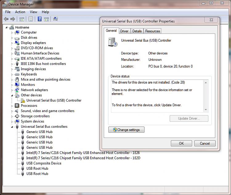 Unknown deviceUSB controller not recognized Windows 7 Forums