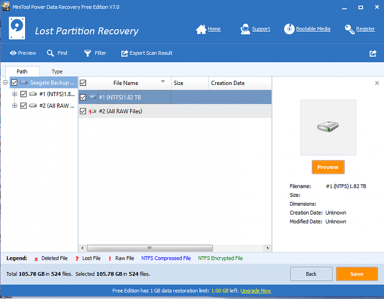 External Hard Disk not detected, visible in Disk Manager Page 2