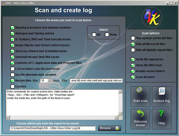 Parameter for file is incorrect, along with inability to read Security