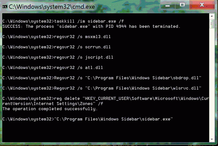 Gadgets not Displaying Correctly in Windows 7 Fix Page 3 Tutorials