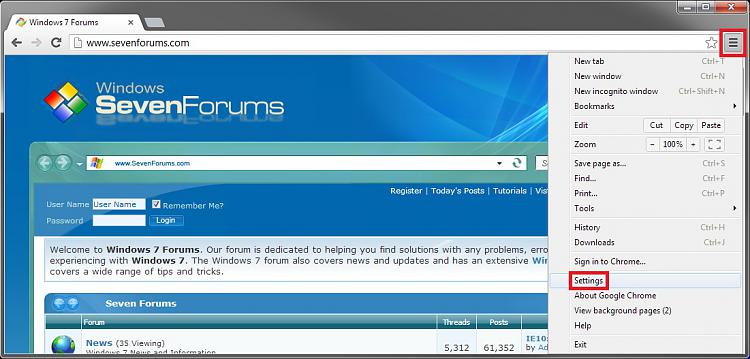 Chrome Browser Change Default Download Location Windows 7 Help Forums