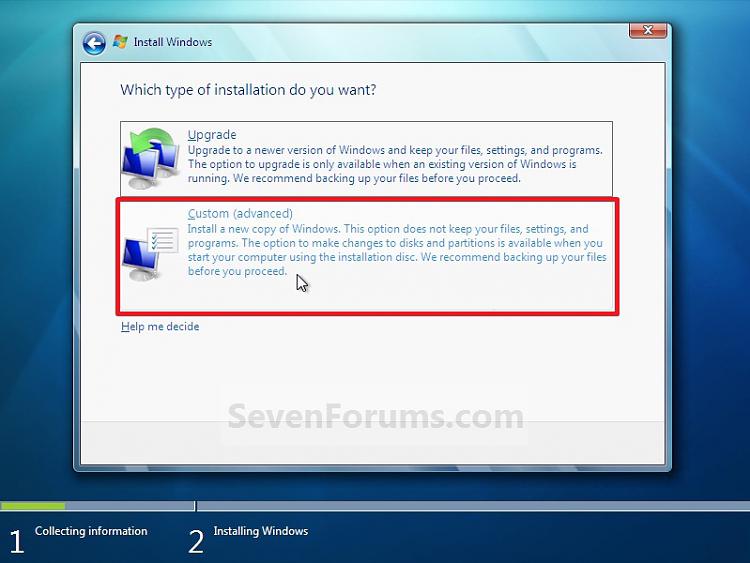 Clean Install Windows 7 Windows 7 Help Forums