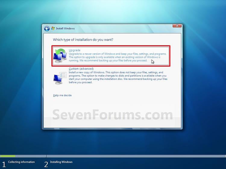 Repair Install Windows 7 Help Forums