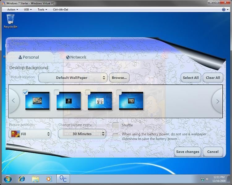 How to Change Desktop Background in Windows 7 Starter and Home Basic