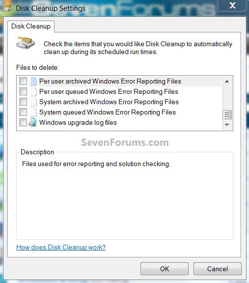 Disk Cleanup Extended Tutorials