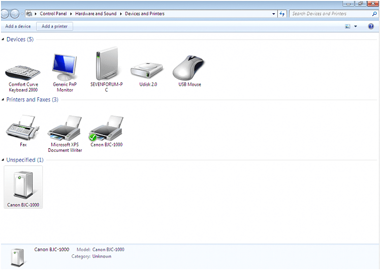 Driver Install Add Printer Wizard Windows 7 Help Forums