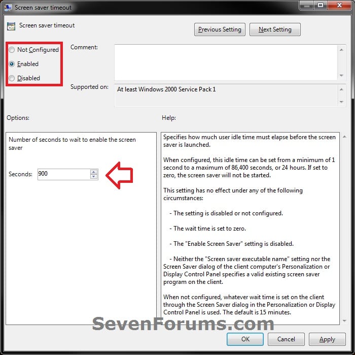 Outwardtruth Windows 7 Screen Saver Timeout Settings