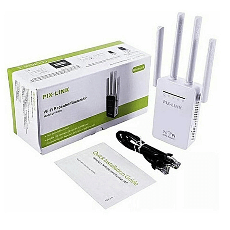 Pix-Link WiFi repeater (ενισχυτής σήματος wifi) - Seven Stars Electronics