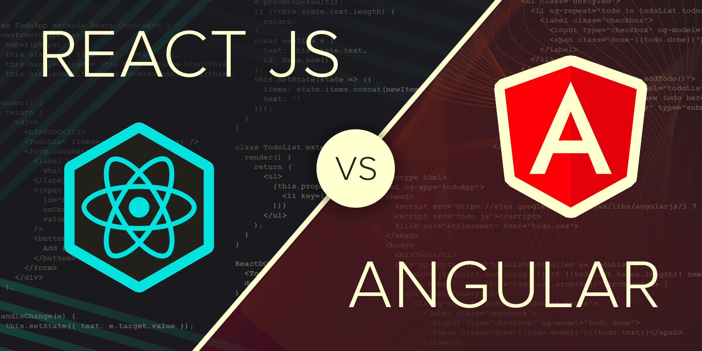 React Vs Angular A comparison that every technical person must know