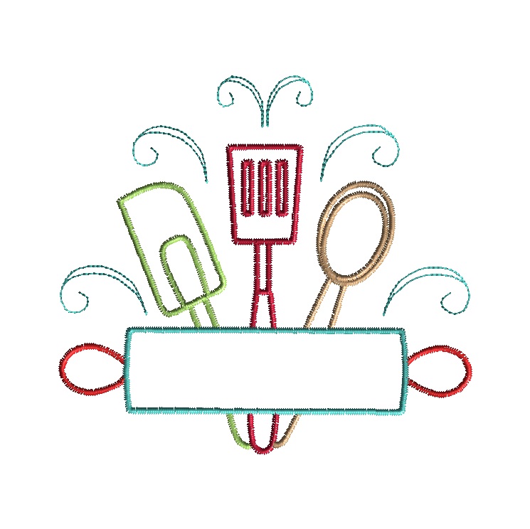 Bake Machine Embroidery Design