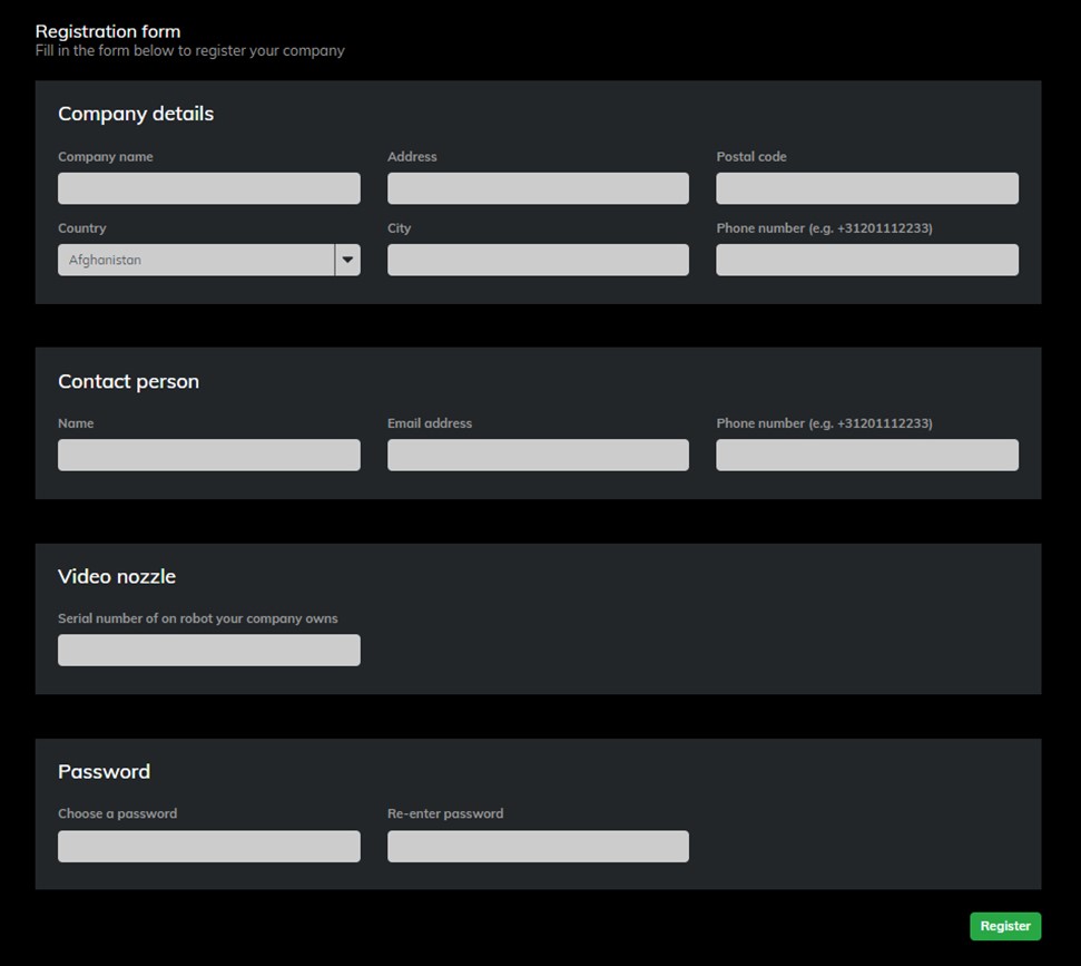 How do I activate my sewer analytics account? Sewer Robotics