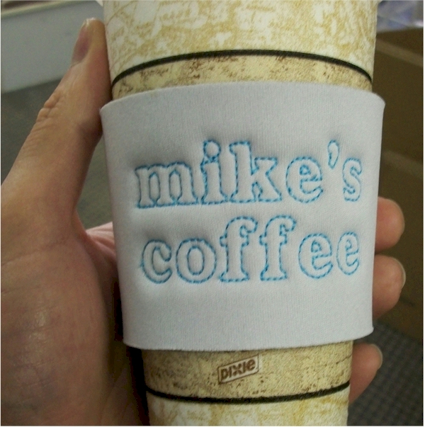 Unsewn Coffee & Stadium Cup Koozie Embroidery Blanks ROYAL BLUE