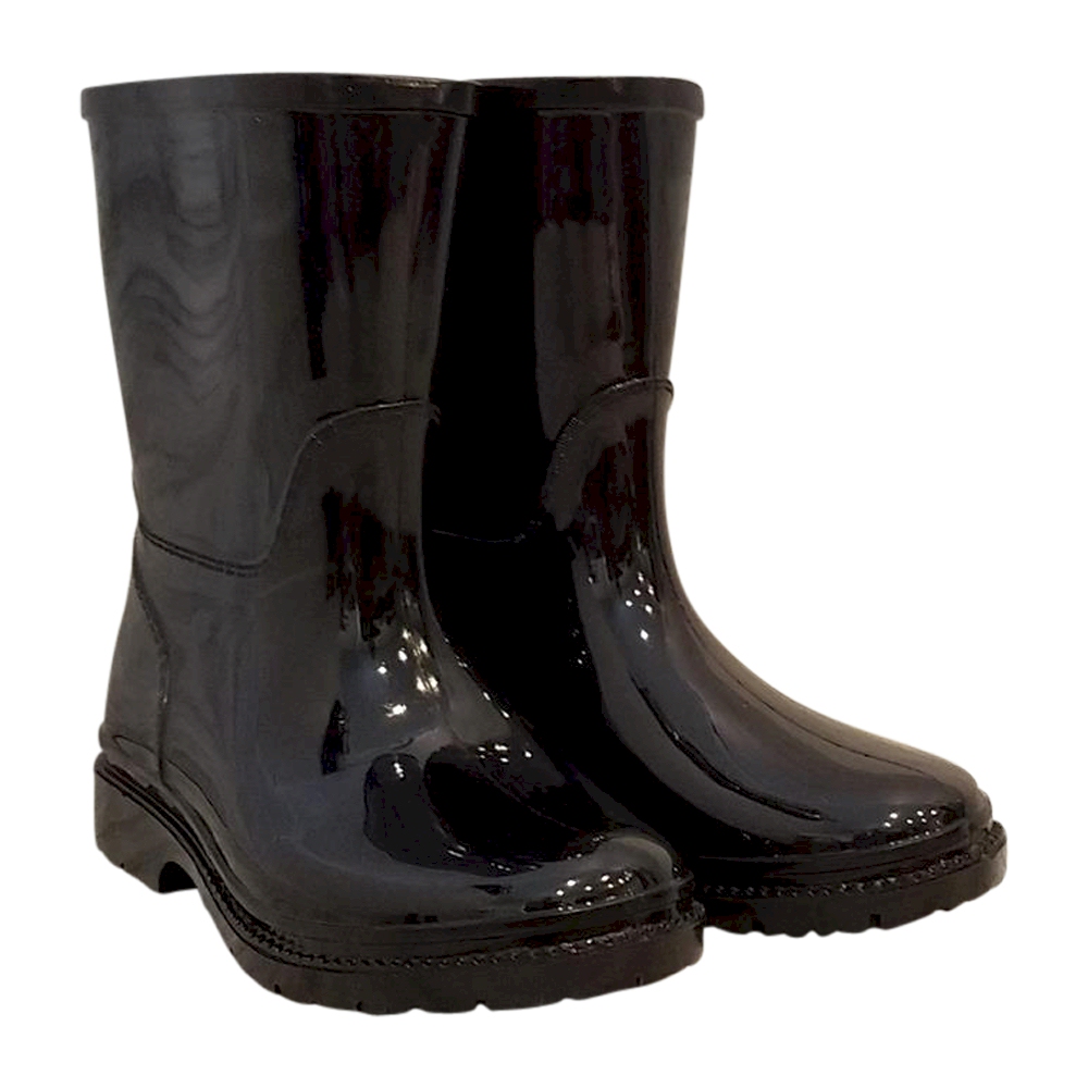 Youth Rain Boots BLACK CLOSEOUT