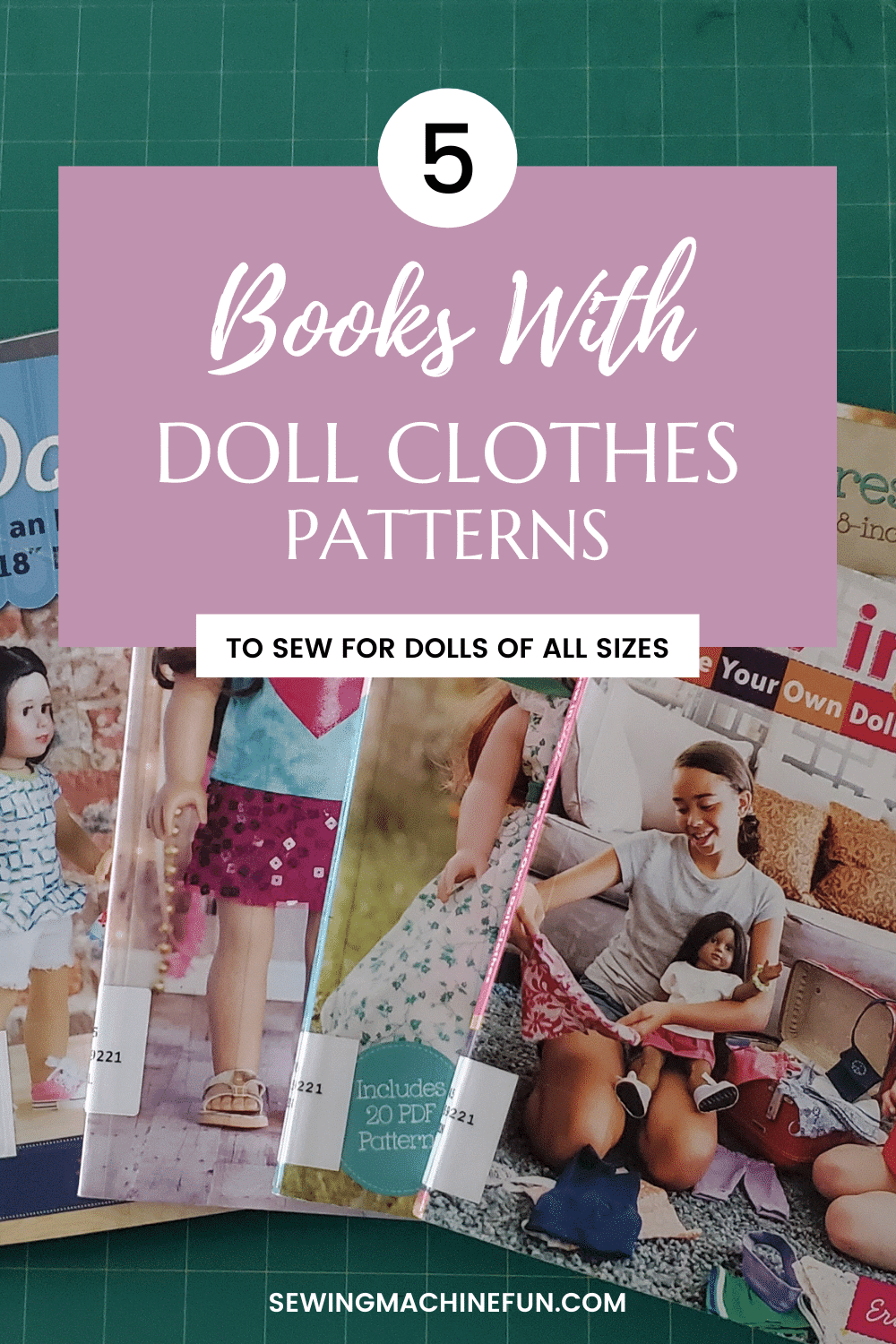 5 Best Doll Clothes Pattern Books With Cute Styles