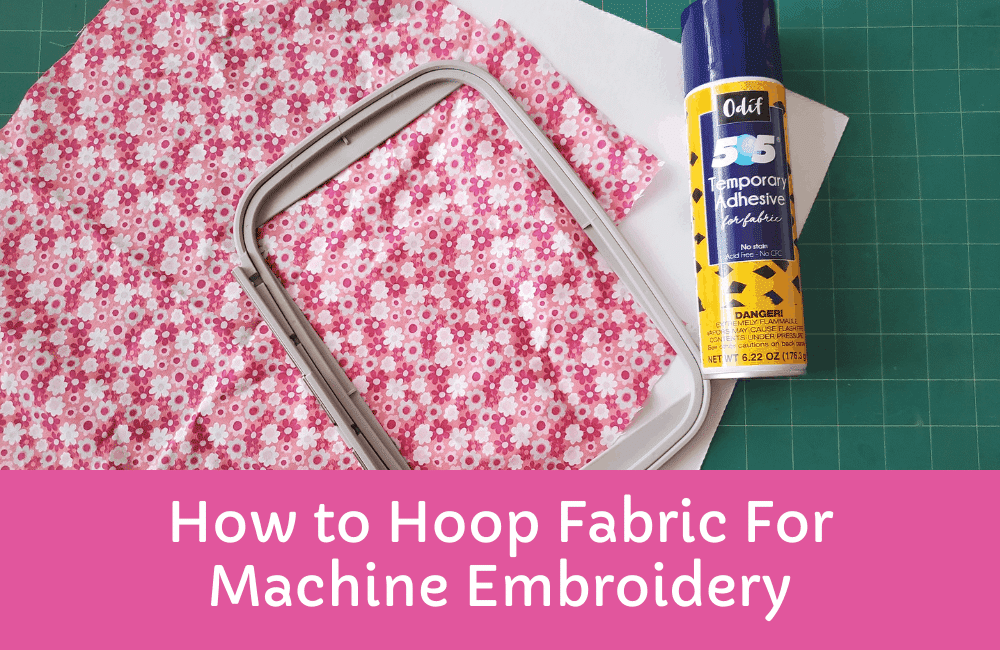 How To Use An Embroidery Machine (for Beginners!)