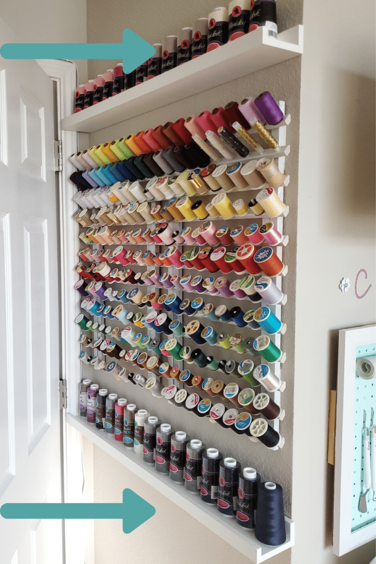 7 Nifty Sewing & Machine Embroidery Thread Storage Ideas