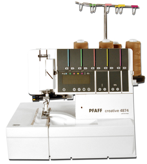 Pfaff Coverlock 4874 5 Thread Computerized Serger | eBay