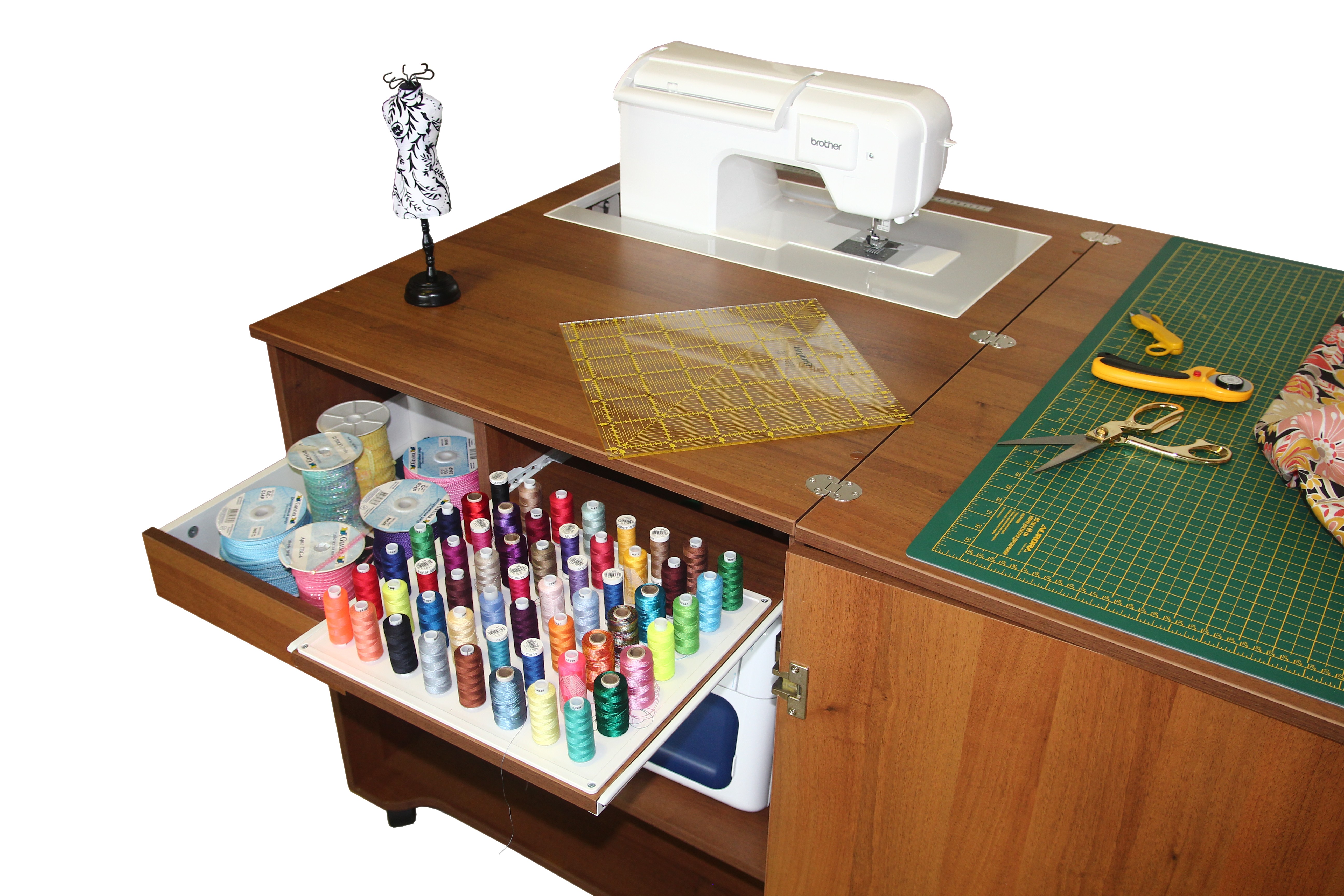 COMFORT 1QXLW+ Sewing machine and overlocker table