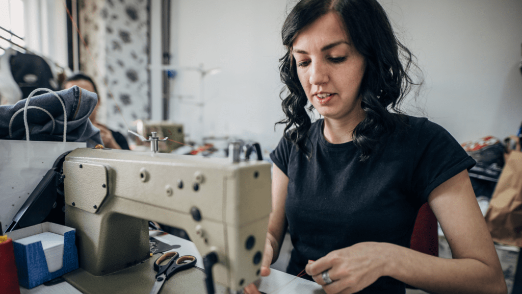 How to Thread a Dressmaker Sewing Machine For Beginners Sew Kit Kit