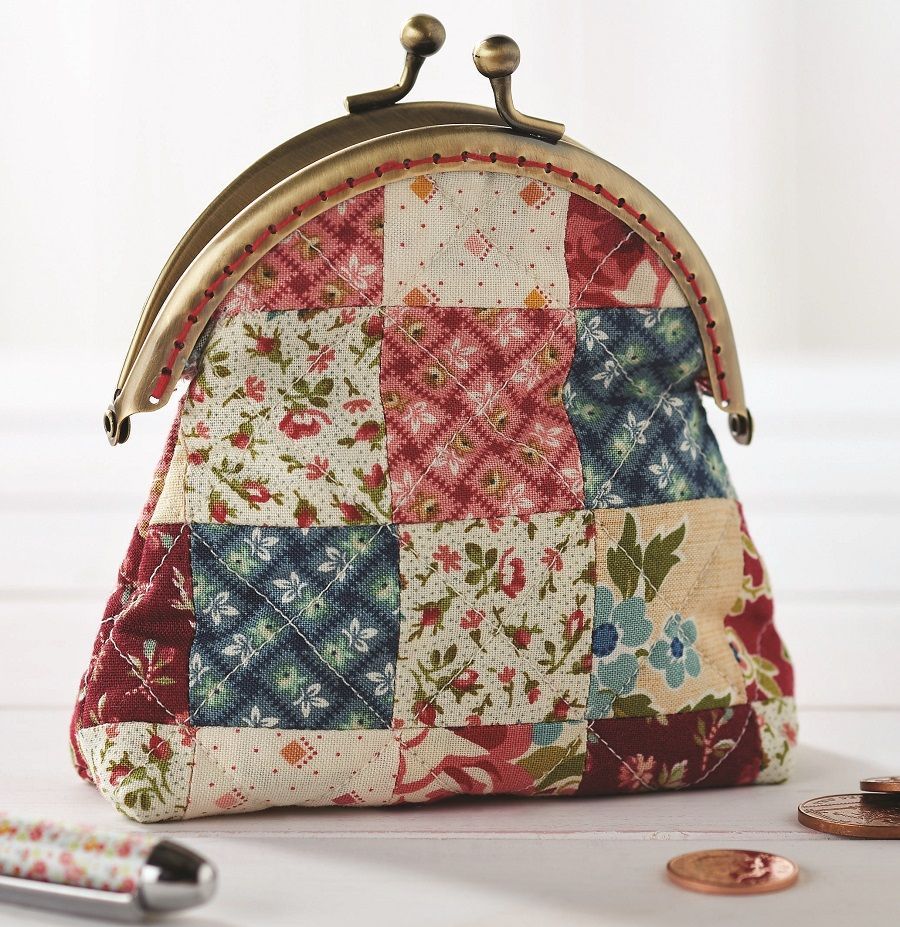 Patchwork Purse Free sewing patterns Sew Magazine