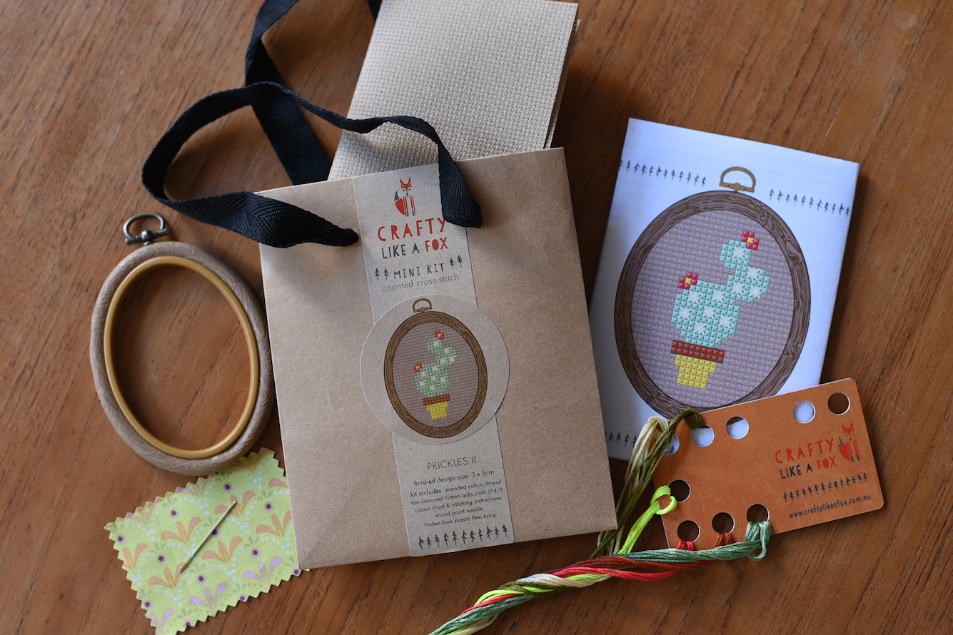 Beginners Cross Stitch Embroidery Class in Sydney