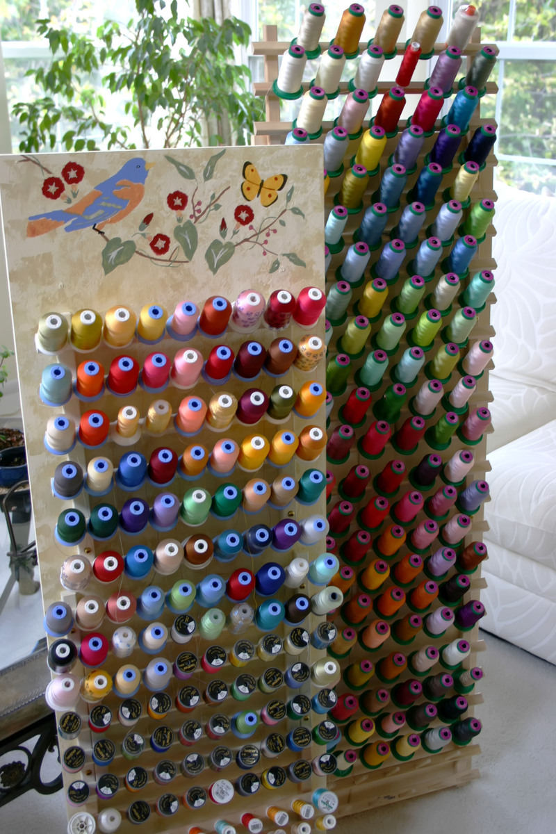 15+ SUPERB and Affordable Sewing Thread Storage Ideas