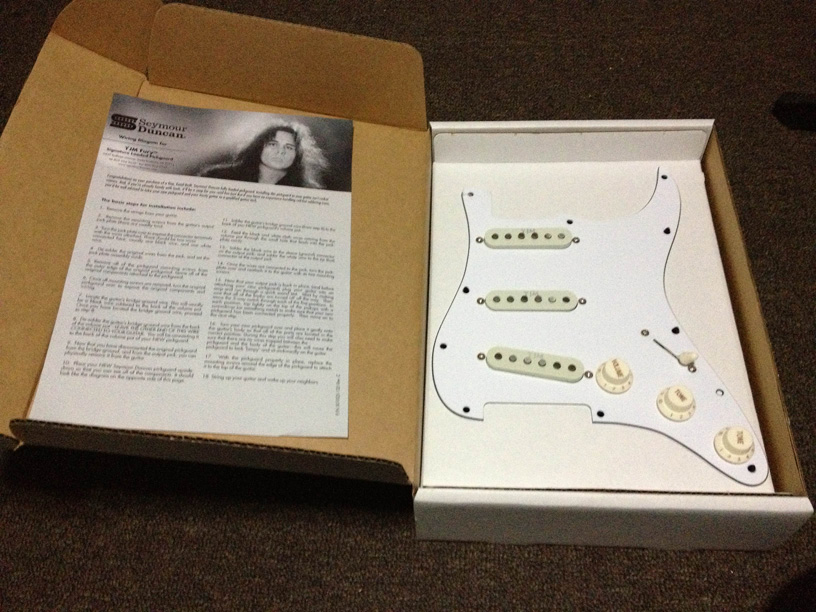 Seymour Duncan Loaded Pickguard How Easy is it to Install on a