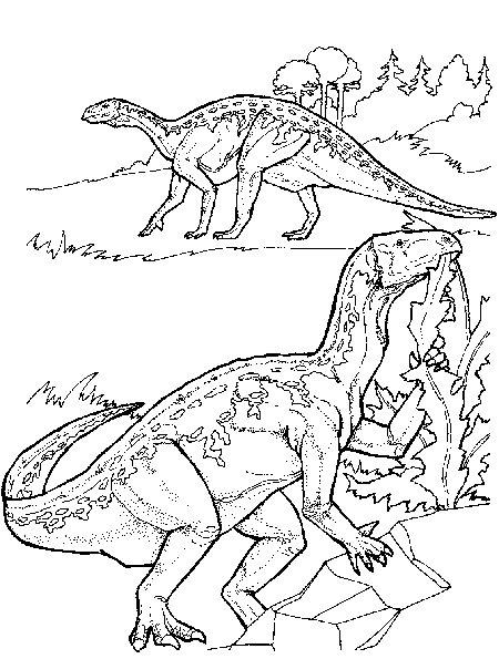 Planse de colorat cu dinozauri | SfatulMamicilor.ro