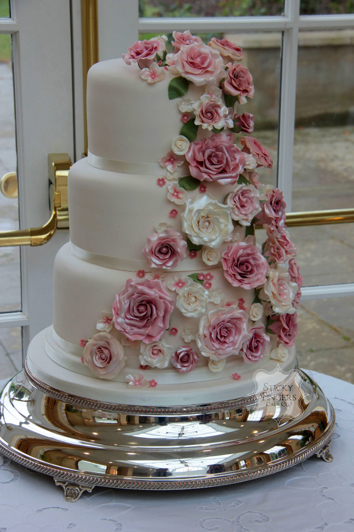 The Bespoke Wedding Cake… Sticky Fingers Cake Co