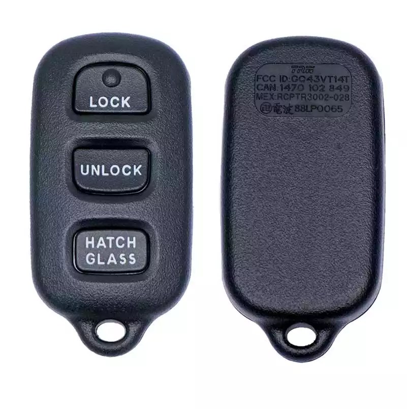 TOYOTA MATRIX PONTIAC VIBE 3B KEYLESS ENTRY REMOTE TRANSMITTER