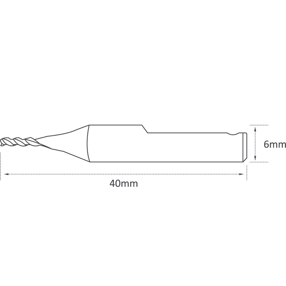 1.5mm END MILL CUTTER FOR KEYLINE 994 (F Jaw ONLY) SFFobs Inc.