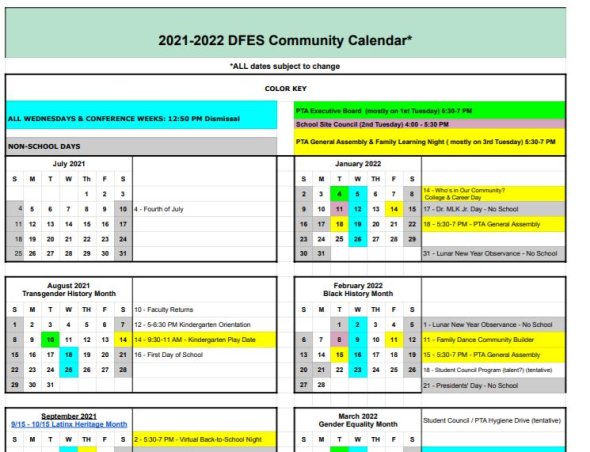 Sfusd 2022 Calendar Sfusd Calendars | Sfusd