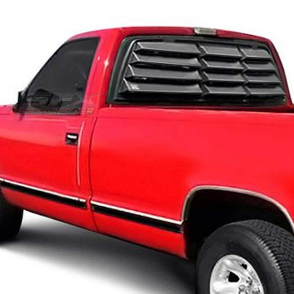 Chevrolet And Gmc Truck Rear Window Louvers 19941998 Astra Hammond 6028