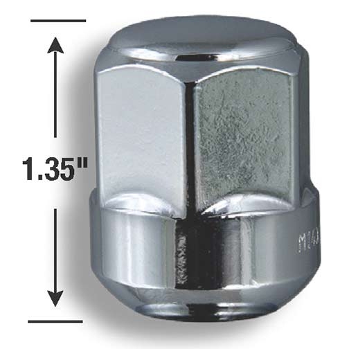 Chrome Honda Ball Seat Lug Nuts (16 Pack) Gorilla 3814816