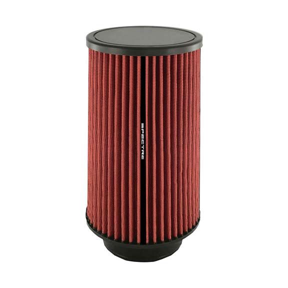 HPR Air Filter 4in. Cylindrical 10.7in. Tall Red (4 Inch Inlet