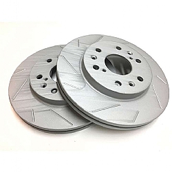 Toyota Camry Slotted Brake Rotors - pair SP Performance 52314T