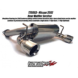 350z Cat Back Tanabe Medallion Touring Exhaust With Mid Pipe Tanabe T70063