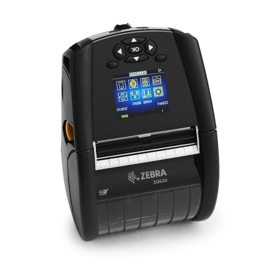 Zebra ZQ620 Label Printer. Barcode Scanner. RFID. Mobility.