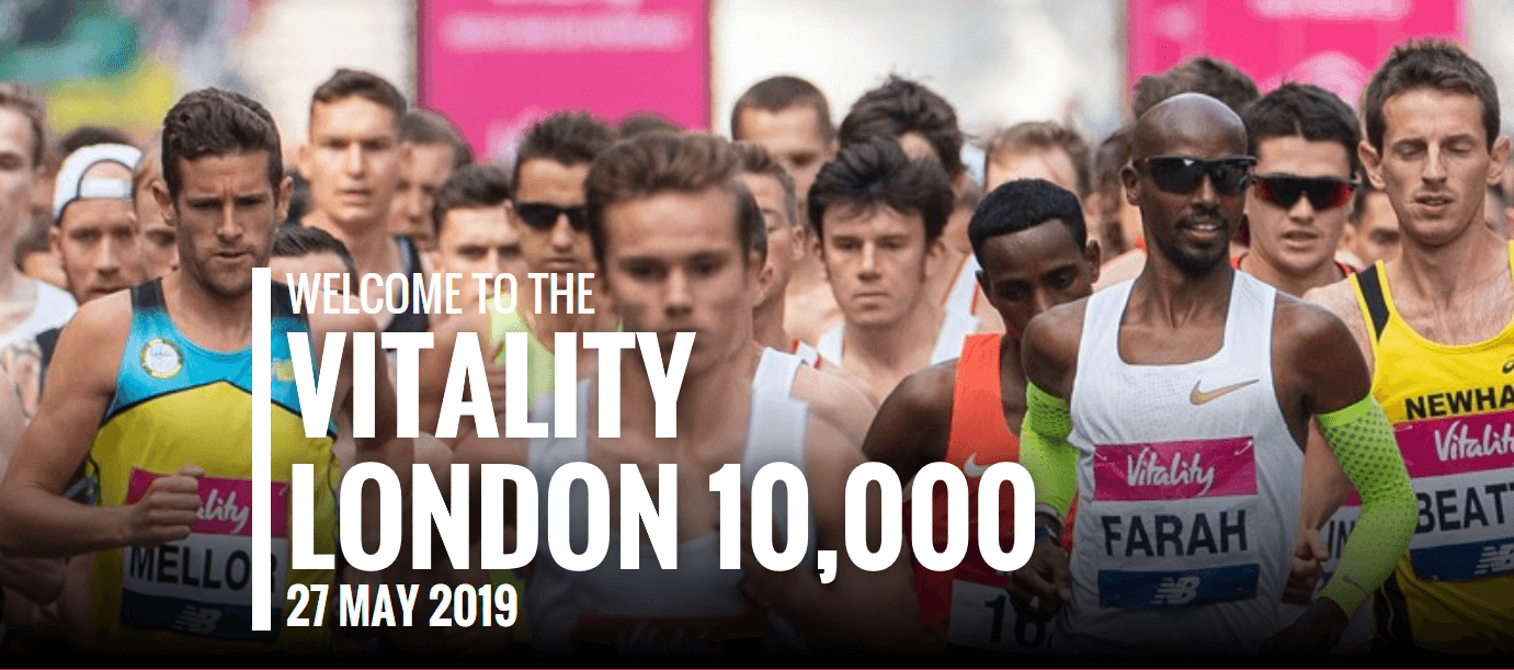 Want to run in the Vitality 10K in 2019 and fundraise for us?