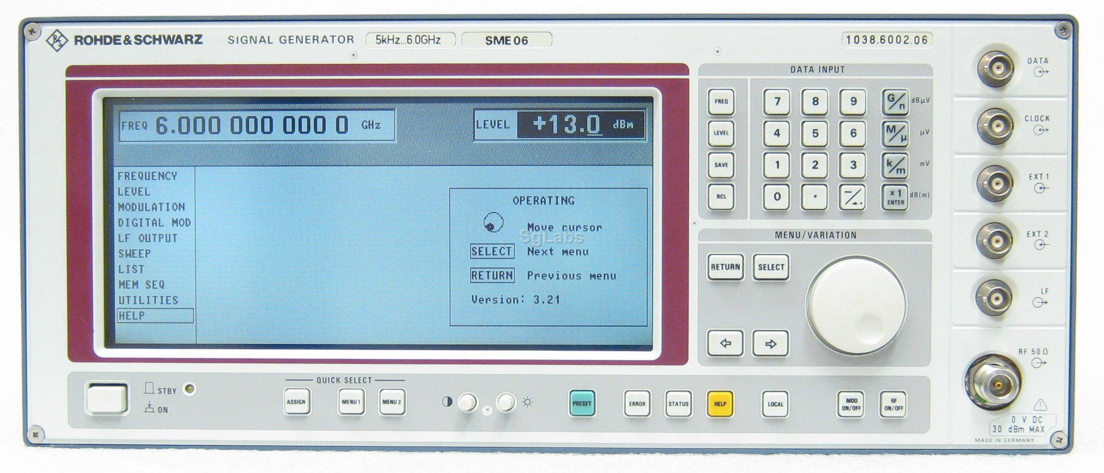 Rohde & Schwarz , SME06
