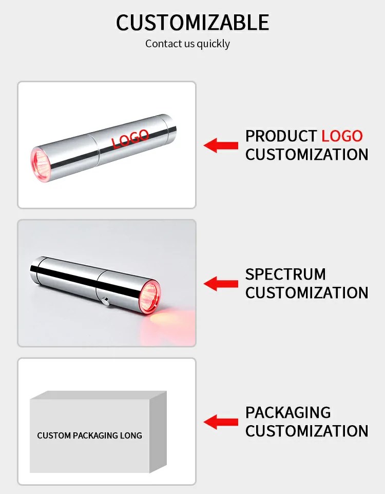 SGROW Portable Arthritis Pain Relief Red Light Therapy Flashlight SGROW