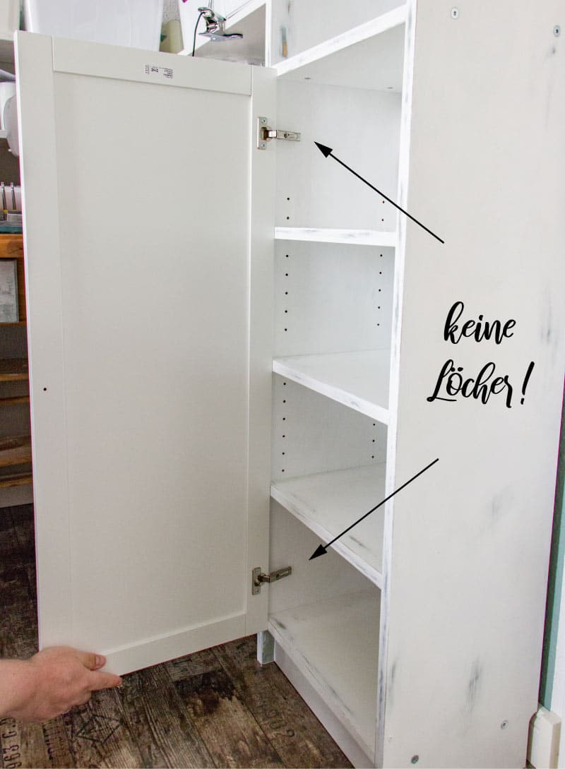 Neue Türen an altes IKEA BILLY Regal montieren So geht’s!
