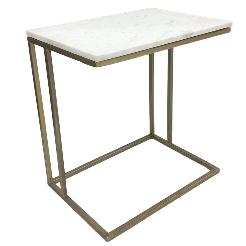Como Marble Side Table (Nest) Black » Shack Homewares