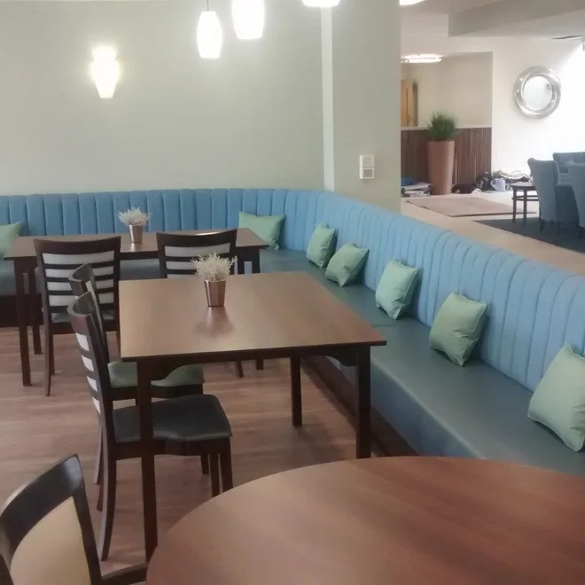 Bench Seating Fluted Back Shackletons