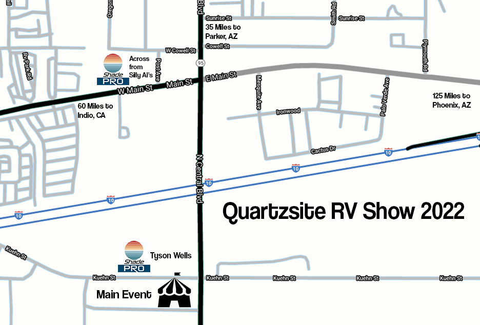Quartzsite Show ShadePro