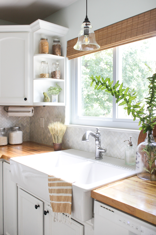 Fall in my Farmhouse Kitchen + Harvest Hash Recipe Shades of Blue